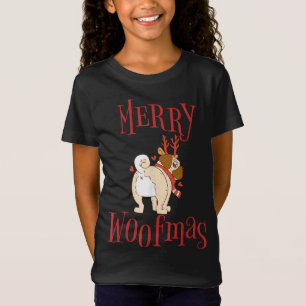 Camiseta Divertidos Navidades Perro Navidad Árbol de Navida