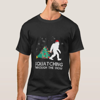 Camiseta Divertidos Navidades Sasquatch obsequios con el pi