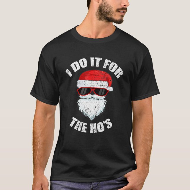 Camiseta Divertidos Navidades traviesos adultos Dirty Pajam (Anverso)