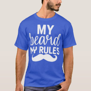 Camiseta Divertidos regalos de barba mi barba mis reglas 6