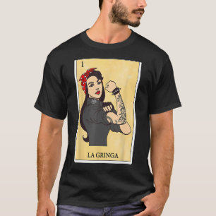 Camiseta Divertidos regalos de Bingo Español-Mexicano para