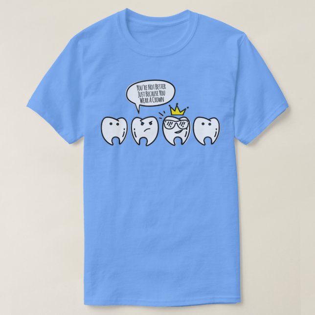 Camiseta Divertidos regalos de higienistas dentales Molarch (Diseño del anverso)