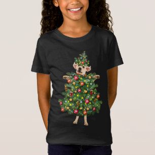 Camiseta Divertidos regalos de Navidad en árboles de Navida