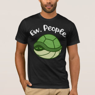 Camiseta Divertidos regalos de tortuga Hombres Introvertido