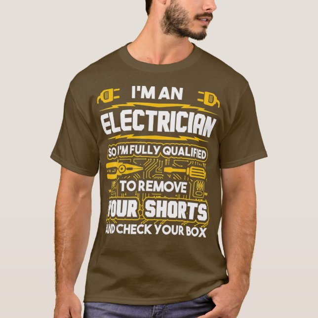 Camiseta Divertidos Regalos Electristas Soy Electrista (Anverso)