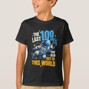 Camiseta Divertidos últimos 100 días de una escuela fuera d