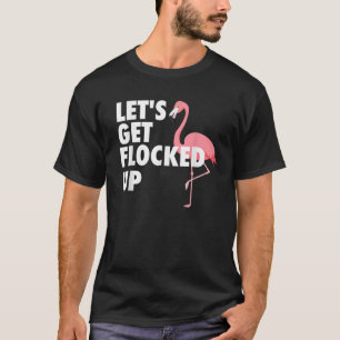 Camiseta Divertidos vayamos a parar al flamenco de verano