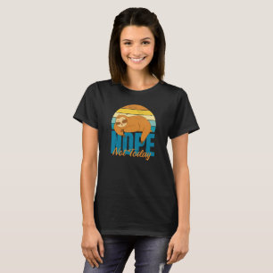 Camiseta Divertidos y perezosos amantes de la eslora no dic