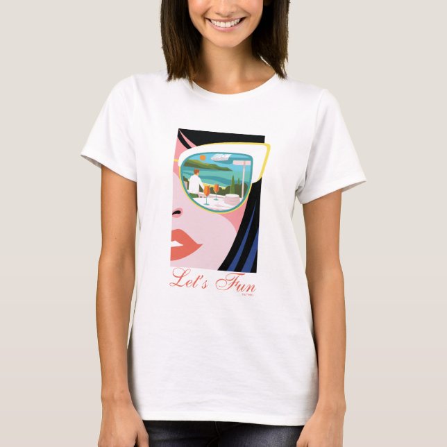 Camiseta Divertiémonos - El Lotus blanco (Anverso)