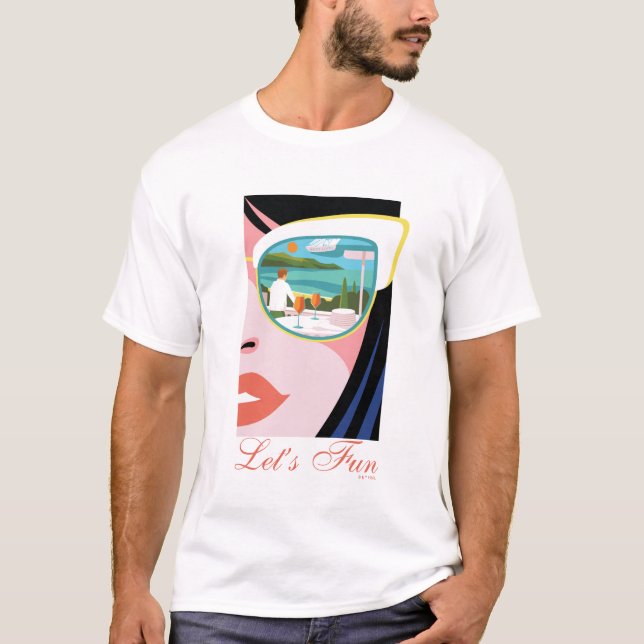 Camiseta Divertiémonos - El Lotus blanco (Anverso)
