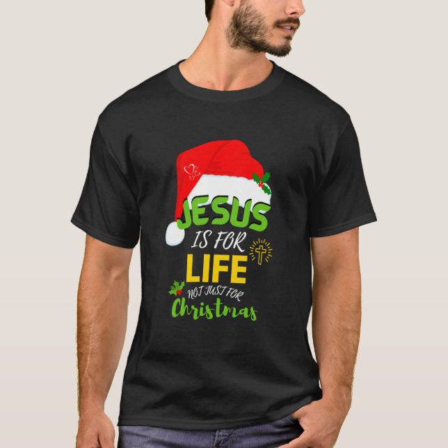 Camiseta DIVERTIR JESÚS ES PARA LA VIDA, no sólo para los N (Anverso)