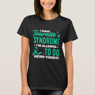 Camiseta Divertirse con el síndrome de Tourette Síndrome de
