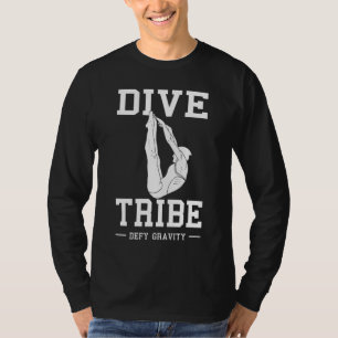 Camiseta Diverto de plataforma de resorte femenino Trío de