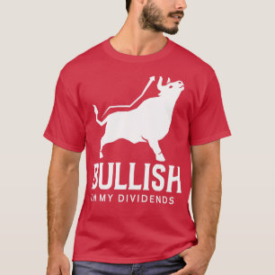 Camiseta Dividendo Comercio en el mercado de valores de inv