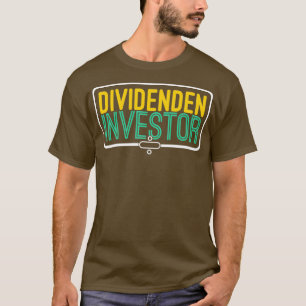 Camiseta Dividendos capitalistas inversionistas accionan co