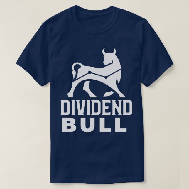 Camiseta Dividendos Inversionistas Negociación en el Mercad (Diseño del anverso)