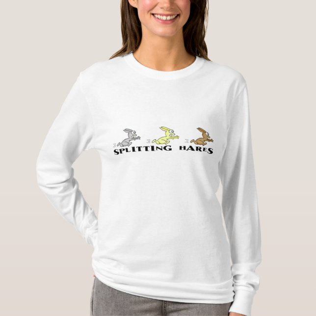 Camiseta Dividiendo el Camisón de Hares (Anverso)
