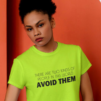 Camiseta Dividiendo el mundo, uno a uno con sarcasmo