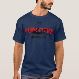 Camiseta Diviértase buceando todas las islas en 1