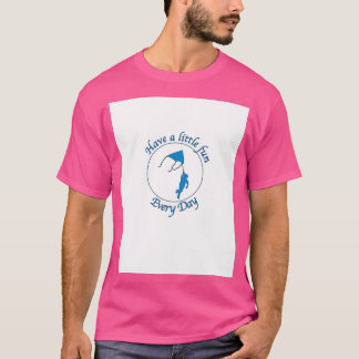 Camiseta Diviértase un poco con Bblue Graphic