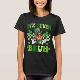 Camiseta Diviértete 67 Día de San Patricio Dabbing Duende S