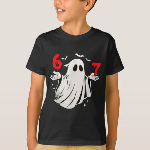 Camiseta Diviértete 6 7 Seis Siete Meme Halloween Humor Fan