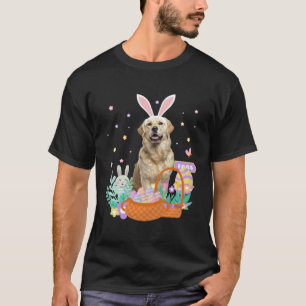 Camiseta Diviértete buscando huevos de Pascua con un perro
