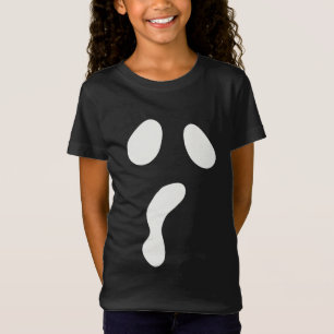 Camiseta Diviértete cara de fantasma espeluznante de Hallow