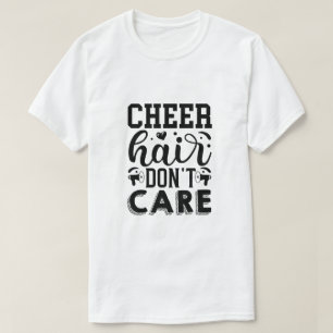 Camiseta Diviértete con el Gráfico de Porristas de “Cheer H