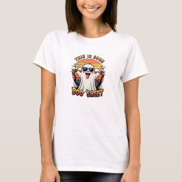Camiseta Diviértete con la “Hoja de Boo” de Halloween