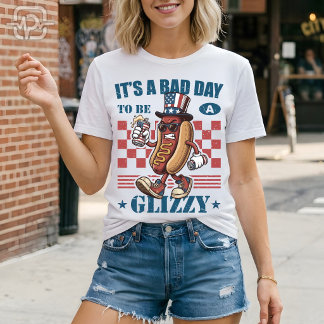 Camiseta Diviértete el 4 de Julio Mal Día Para Ser Un Perro