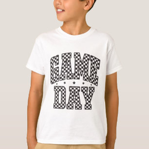 Camiseta Diviértete en el Día del Juego de Cuadrícula Regal