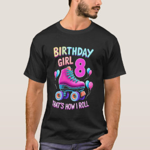 Camiseta Diviértete en la fiesta de cumpleaños número 8 de