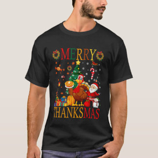 Camiseta Diviértete Feliz Graciasmas Calabaza Pavo Día de A