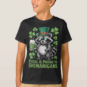 Camiseta Diviértete Feral Propenso Travesuras Divertido Map