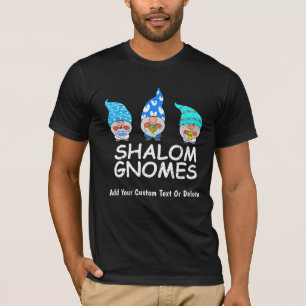 Camiseta Diviértete Festival de Janucá Gnomos Shalom Janucá