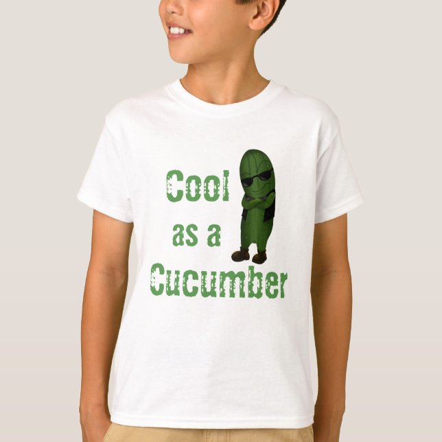 Camiseta Diviértete Fresco Como Un Pepino (Anverso)