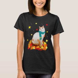 Camiseta Diviértete Gato Van Turco Día de Acción de Gracias