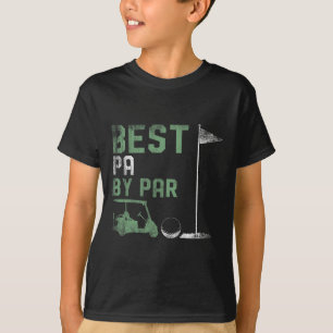 Camiseta Diviértete Mejor Pa Por Par Día del Padre Golf