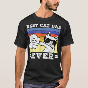 Camiseta Diviértete Mejor Papá Gato del Mundo Papá Gato Día