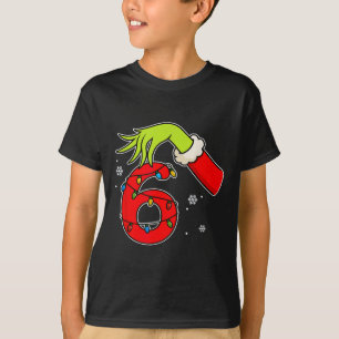 Camiseta Diviértete Número 6 Navidad 67 Seis Siete Meme Xma