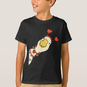 Camiseta Diviértete San Valentín Tontos Gansos Pato Corazón