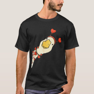 Camiseta Diviértete San Valentín Tontos Gansos Pato Corazón