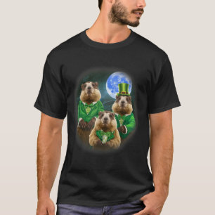 Camiseta Diviértete Tres Marmota Luna 3 Cabeza de Marmota S