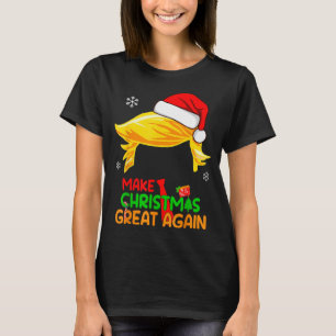Camiseta Diviértete Trump Haz Navidad Grande Otra Vez Sombr