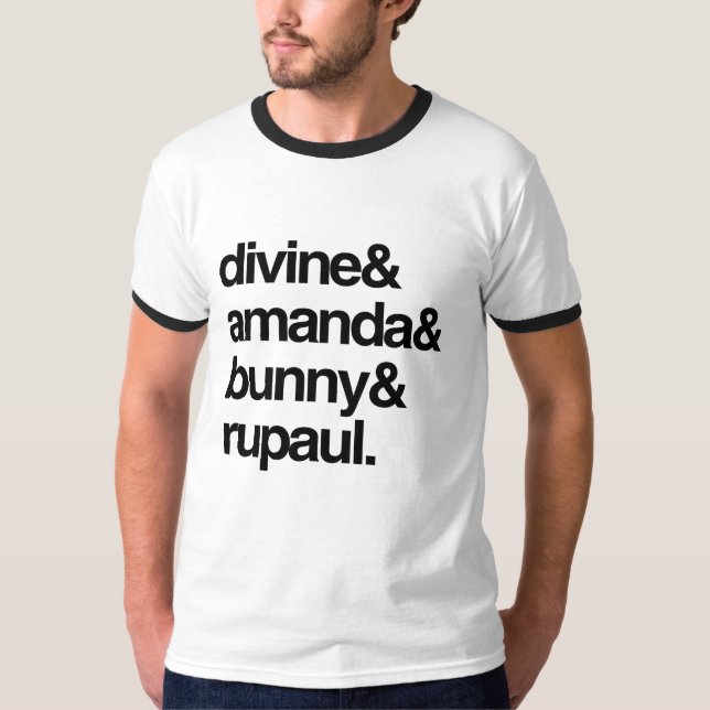 Camiseta Divina Amanda Bunny y Ru (Anverso)