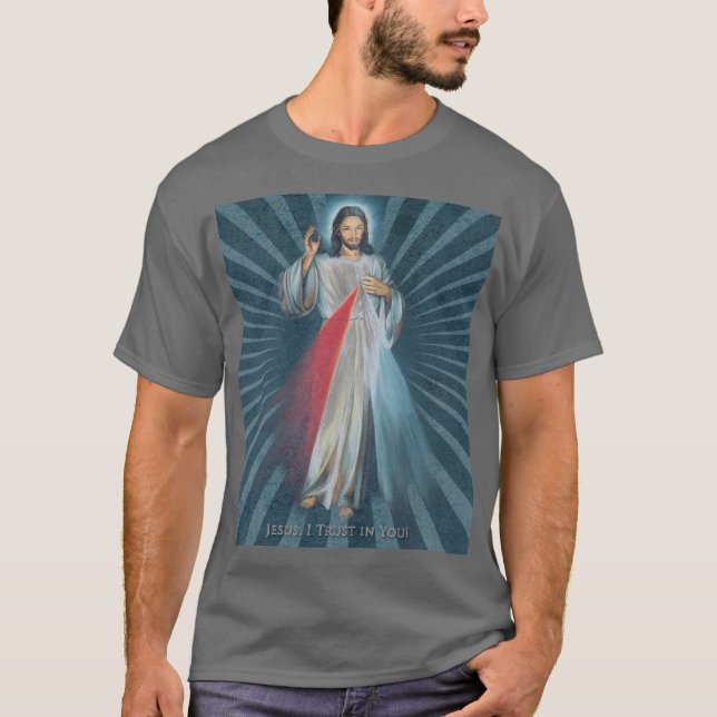 Camiseta divina de la misericordia (Anverso)