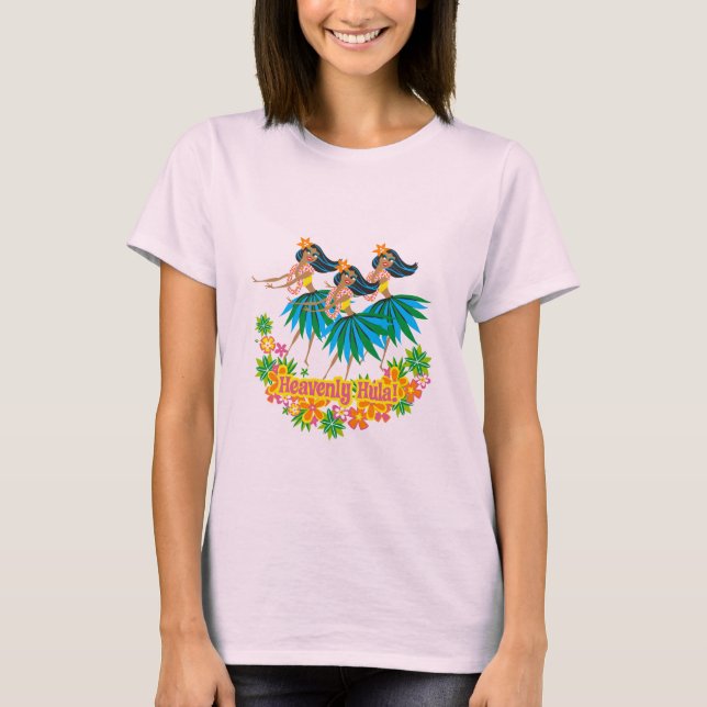 Camiseta divina de las señoras de Hula (Anverso)