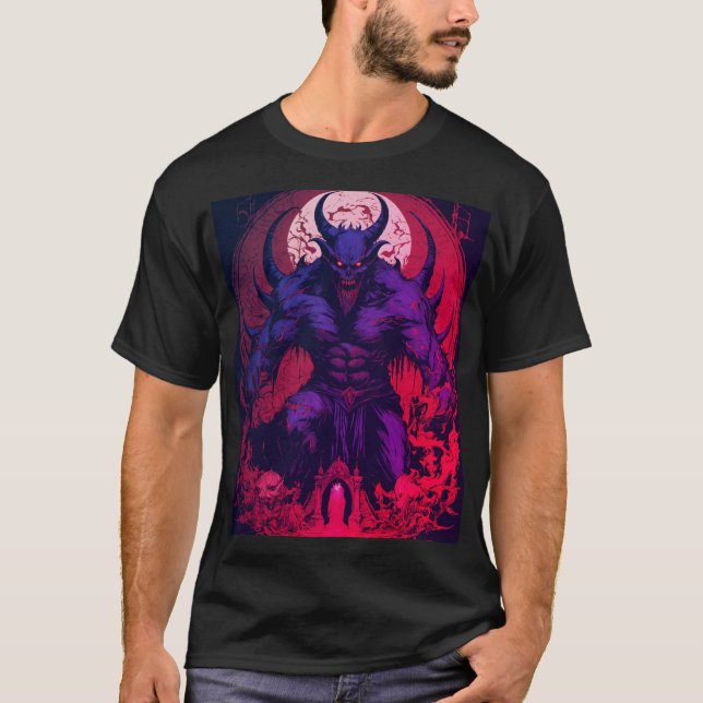 Camiseta divina del diablo (Anverso)