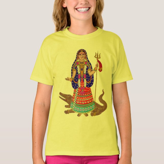 Camiseta divina Khodiyar Maa (Anverso)